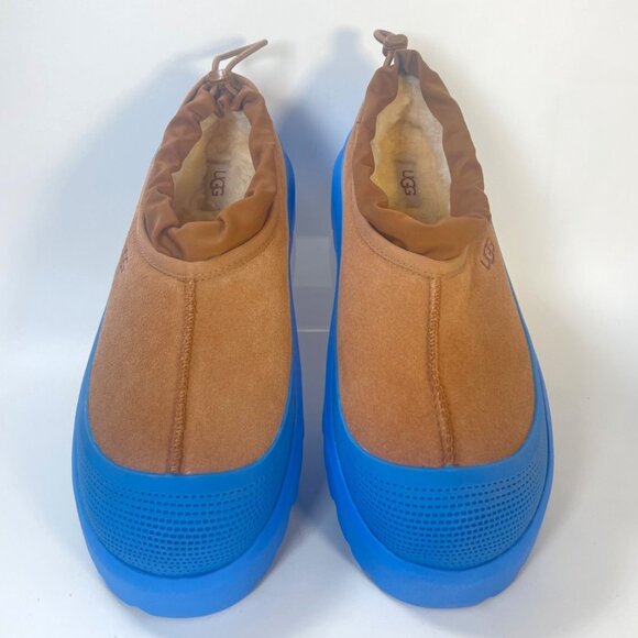 UGG Tasman Waterproof Hybrid Men Slip-ons Shoes Chestnut Blue Size 11 - Picture 4 of 10